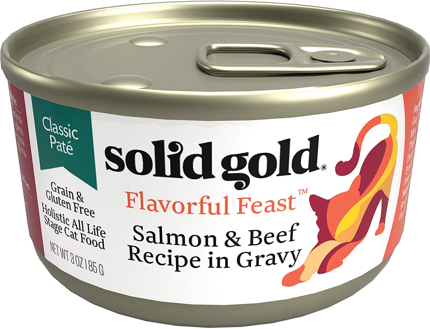 Solid Gold Pate In Gravy Wet Cat Food Flavorful Feast Grain Free